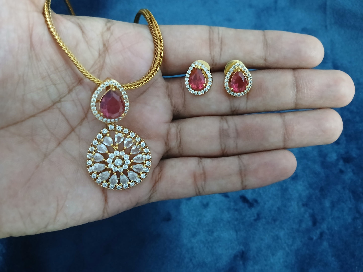 Matte Finishing Jewelry Set