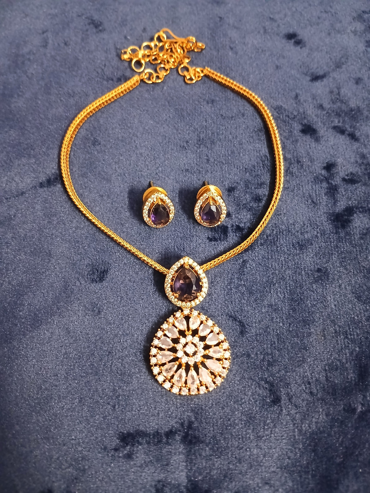 Matte Finishing Jewelry Set
