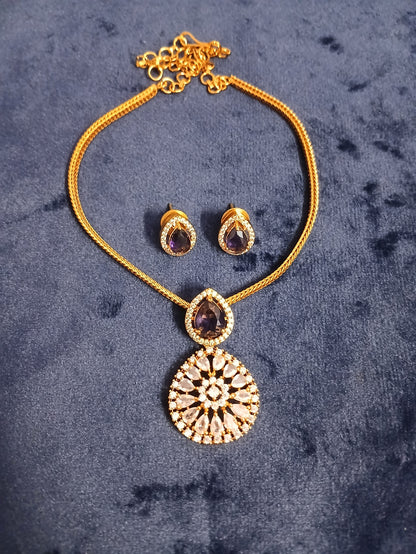 Matte Finishing Jewelry Set