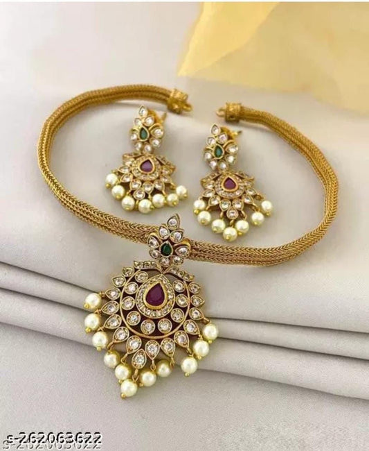 Matte Finishing Jewelry Set