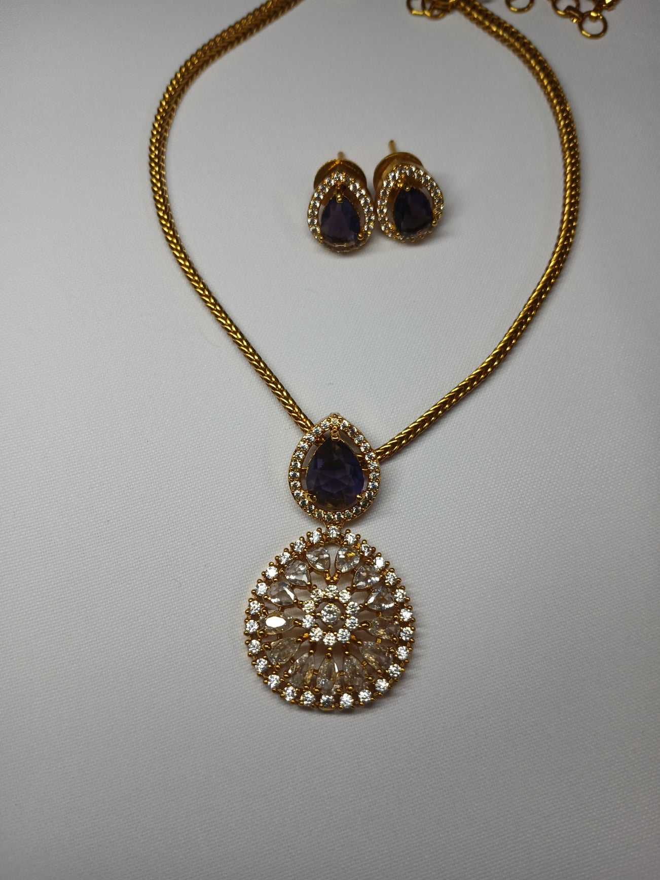 Matte Finishing Jewelry Set